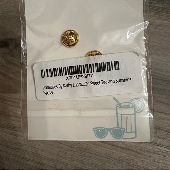 Primitives by Kathy Raised on Sweet Tea & Sunshine Enamel Pin - Picture 3 of 4